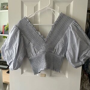 ABERCROMBIE V-Neck Blouse